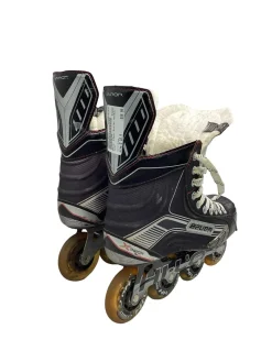 Used Bauer Roller Hockey Skates Black Senior 10.5