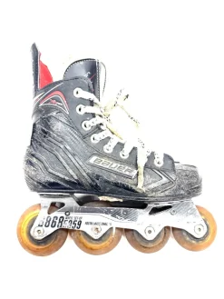 Used Bauer Roller Hockey Skates Black Junior 02