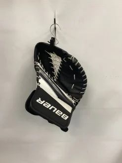 Used Bauer RX STREET Street Goalie Catcher Sr Black M/L