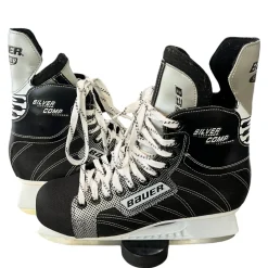 Used Bauer SILVER COMP Senior Hockey Skate Senior 10