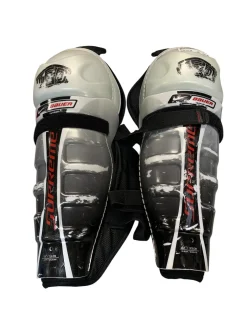 Used Bauer SUPREME 13IN Senior Shin Guards White 13