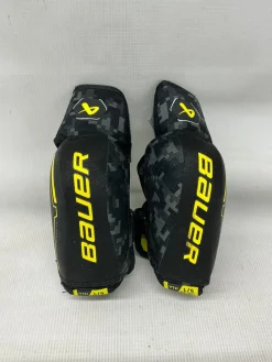 Used Bauer SUPREME MACH Youth Elbow Pads Black LG