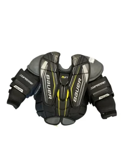 Used Bauer SUPREME S27 JR MD GP Junior Goalie Pant Black MD