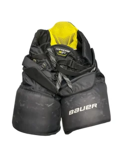 Used Bauer SUPREME S27 JR MD GP Junior Goalie Pant Black MD