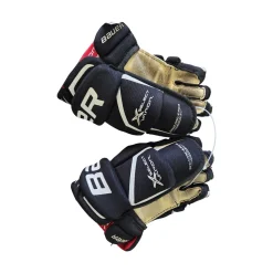 Used Bauer VAPOR SELECT JUNIOR GLOVES Junior Gloves Black 11"