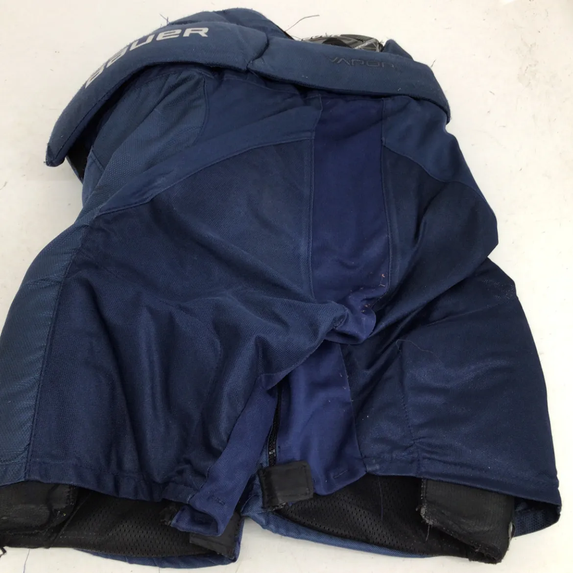 Used Bauer VAPOR X 100 SR MD HOCKEY PANT Senior Pant Navy Blue MD