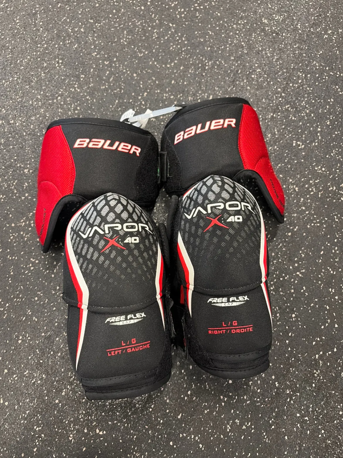 Used Bauer VAPOR X40 ELS Senior Elbow Pads LG