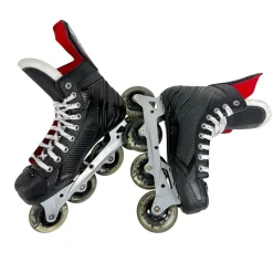 Used Bauer VAPOR XR300 Roller Hockey Skates Black Senior 6R