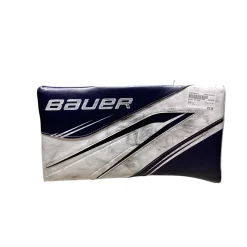 Used Bauer X5 PRO Senior Goalie Blocker Navy Blue