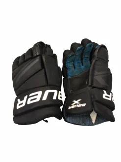 Used Bauer X Senior Gloves Black 12"