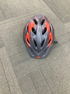Used Bell YTH BIKE HELMET Bike Helmet Grey One Size