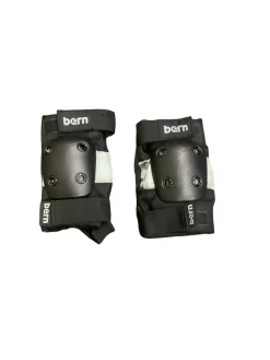 Used Bern Skateboard Elbow Pads Black Junior