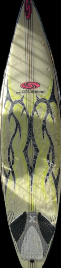 Used BETO SIQUIERA Surfboard White 6Ft 3In