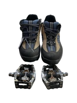 Used Bike Shoes Adult Navy Blue Senior 11