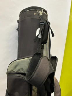 Used BLACK BAG Mens Stand Bag Black