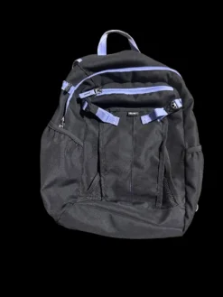 Used BLACK BASEBALL PLAYER BACKPACK BB/SB Player Backpack Black