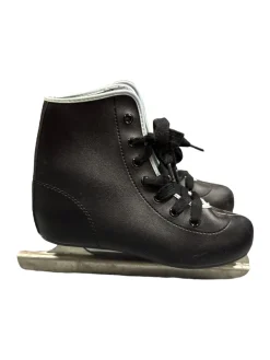 Used BLACK DOUBLE BLADE 13K Double Runner Skate Black Youth 13.0