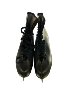 Used BLACK FIGURE SKATES S9 WomensFigure Skate Black Senior 9
