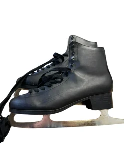 Used BLACK Mens Figure Skate Black Senior 10