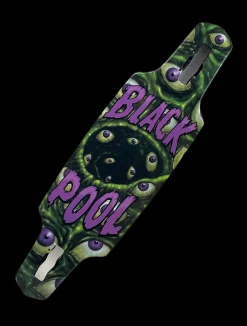 Used BLACK POOL PIT Long Skateboards / Decks