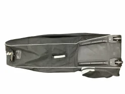 Used BLACK WHEELED TRAVEL BAG Travel Bag Black