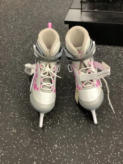 Used Bladerunner MICRO G Double Runner Skate White Adjustable