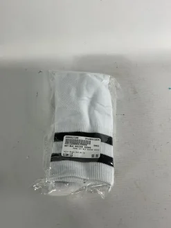 Used BLK/WHT SOCCER SOCKS Soccer Socks Black And White LG