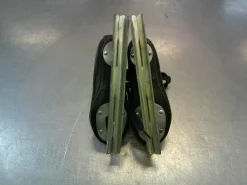 Used BOB SKATE Double Runner Skate Black Youth 09.0