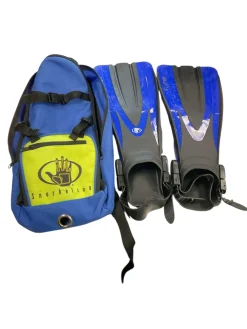 Used Body Glove Scuba FINS W/BAG
