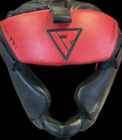 Used Boxing Headgear Red