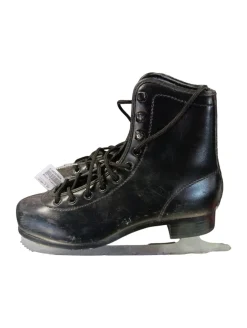 Used Boys Figure Skate Black Junior 04