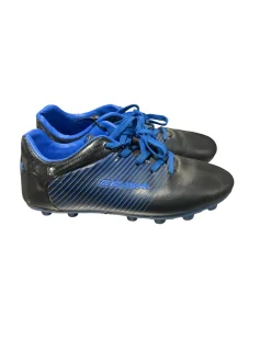 Used Brava Soccer Cleats Royal Blue Junior 02.5