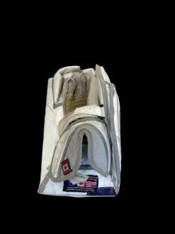 Used Brians ZERO G Senior Goalie Blocker White