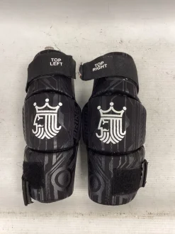 Used Brine ARM PADS Lacrosse Arm Pads/Guards Black SM