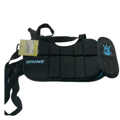 Used Brine RIB PADS Lacrosse Rib Pads Black MD