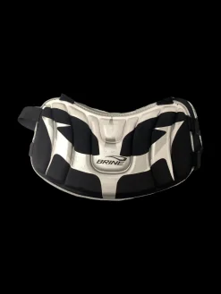Used Brine RIB PADS Lacrosse Rib Pads Black Junior