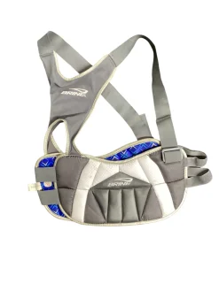 Used Brine ROUGE Lacrosse Rib Pads Grey Medium
