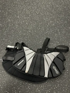 Used Brine SPARTAN Lacrosse Rib Pads Black LG
