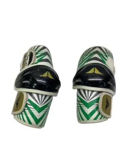 Used Brine THRILLER Lacrosse Arm Pads/Guards Green S/M