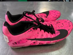 Used Brooks Track & Field Cleats Adult Pink Senior 9