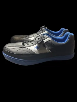 Used Brunswick BOWING SHOES SZ 10.5M Bowling Shoes Royal Blue And Black Senior 10.5
