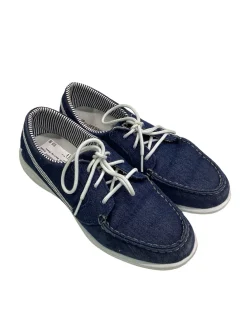 Used Brunswick Bowling Shoes Navy Blue Senior 8