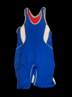 Used Brute SINGLET Wrestling Singlet Red MD