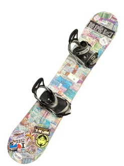 Used Burton 1977 SOCIAL Womens Snowboard/Bindings Carolina Blue 151 cm