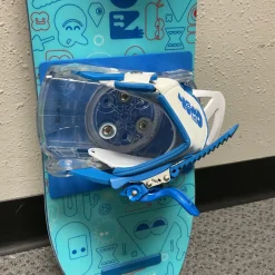 Used Burton AFTER SCHOOL PROGRAM Boys Board/Binding Carolina Blue 90 cm