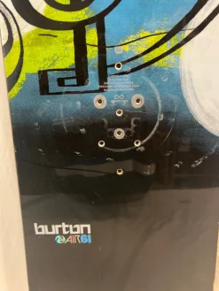 Used Burton AIR 161 Mens Snowboard Only Black 161 cm