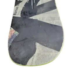 Used Burton BLUNT W/ 5TH ELEMENT BINDINGS Mens Board/Bindings Black 147 cm