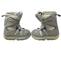 Used Burton BOOTS Boys Snowboard Boots Grey Junior 02