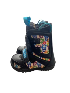Used Burton Boys Snowboard Boots Black Youth 12.0