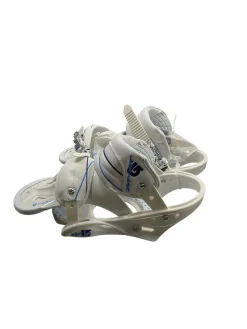 Used Burton BURTON CITIZEN WOMENS MEDIUM BINDINGS Womens Binding Only White MD